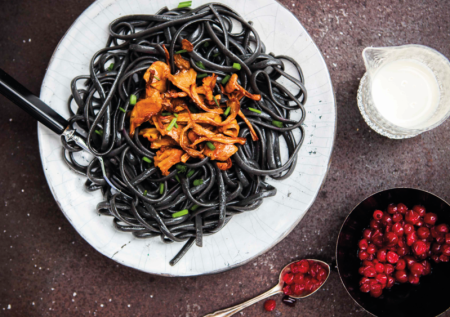 Chanterelle pasta